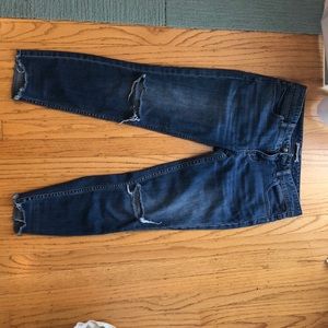 FREE PEOPLE Cropped Jeans